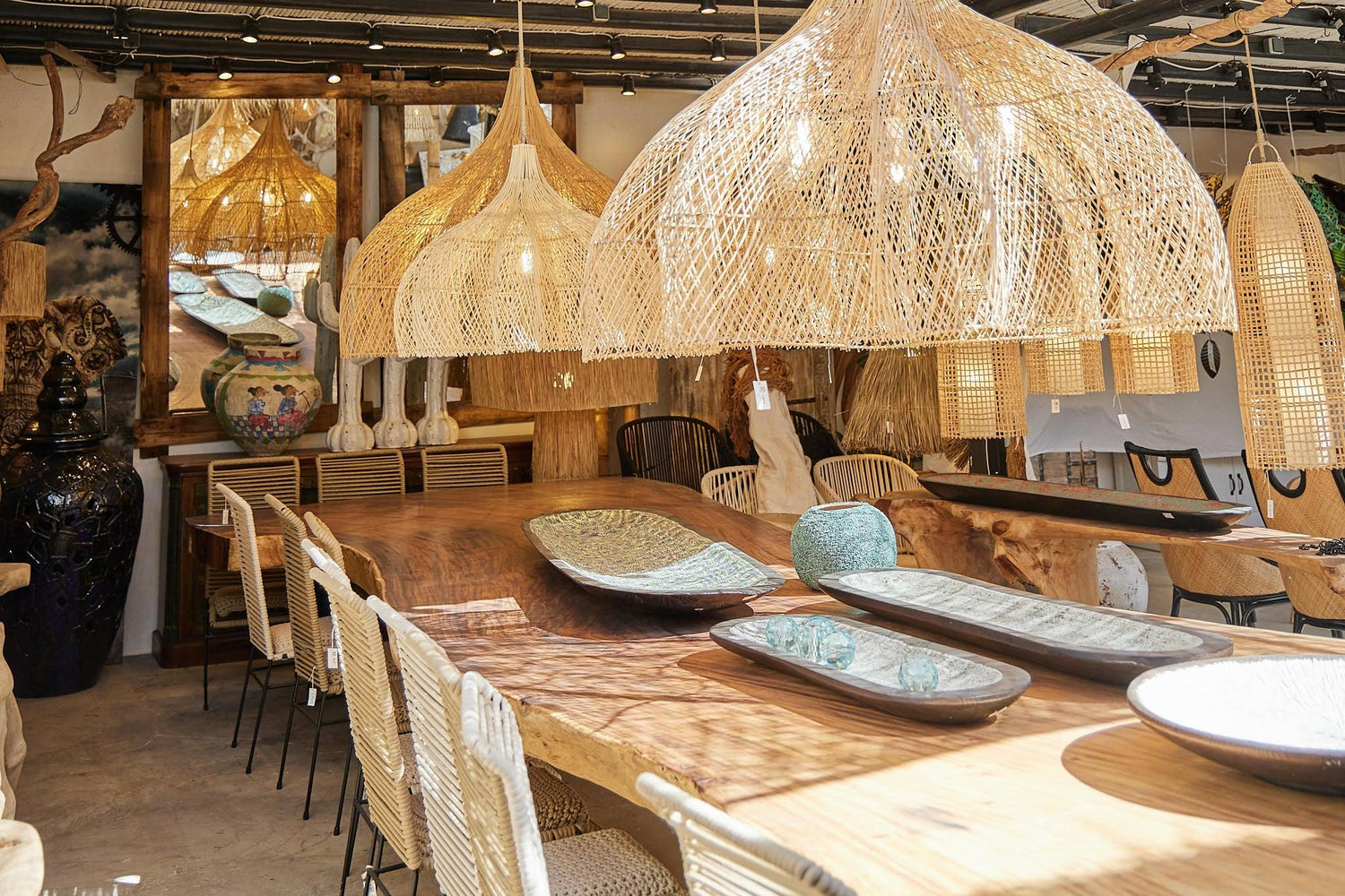 HANDMADE DINING TABLES FROM CHORA BAREFOOT LUXURY LIVING, MYKONOS ISLAND - Chora Mykonos