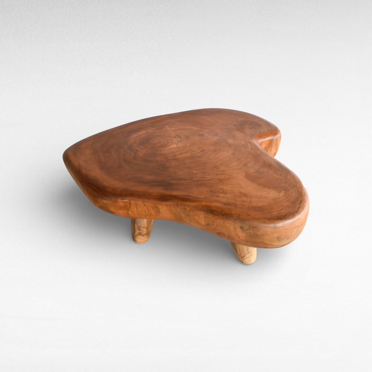 COFFEE TABLE MAHOGANY WOOD NATURAL W120 |D100 |H45 cm