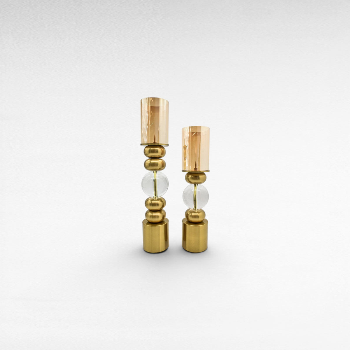 CANDLE HOLDERS SET OF 2