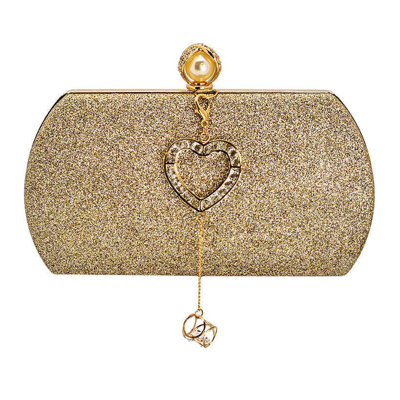 CLUTCH 3 GOLD FABRIC