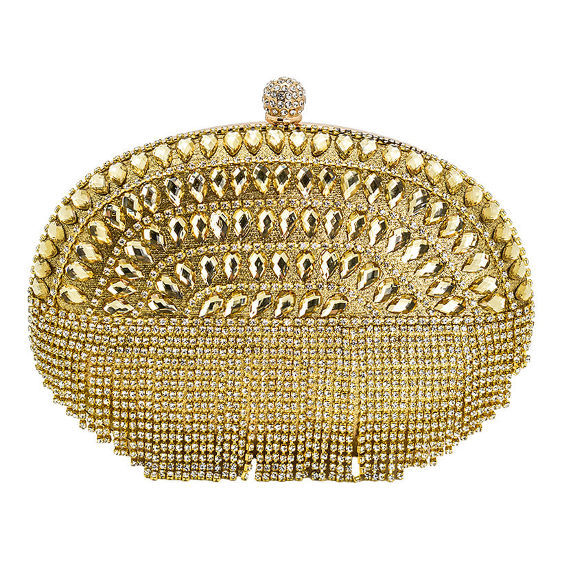 CLUTCH 9 GOLD WITH LONG TEARS