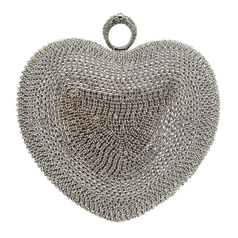 CLUTCH 13 SILVER HEART