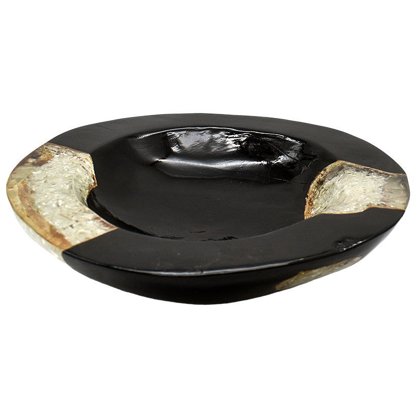 BLACK TEAK RESIN HALF TRANSPARENT 35