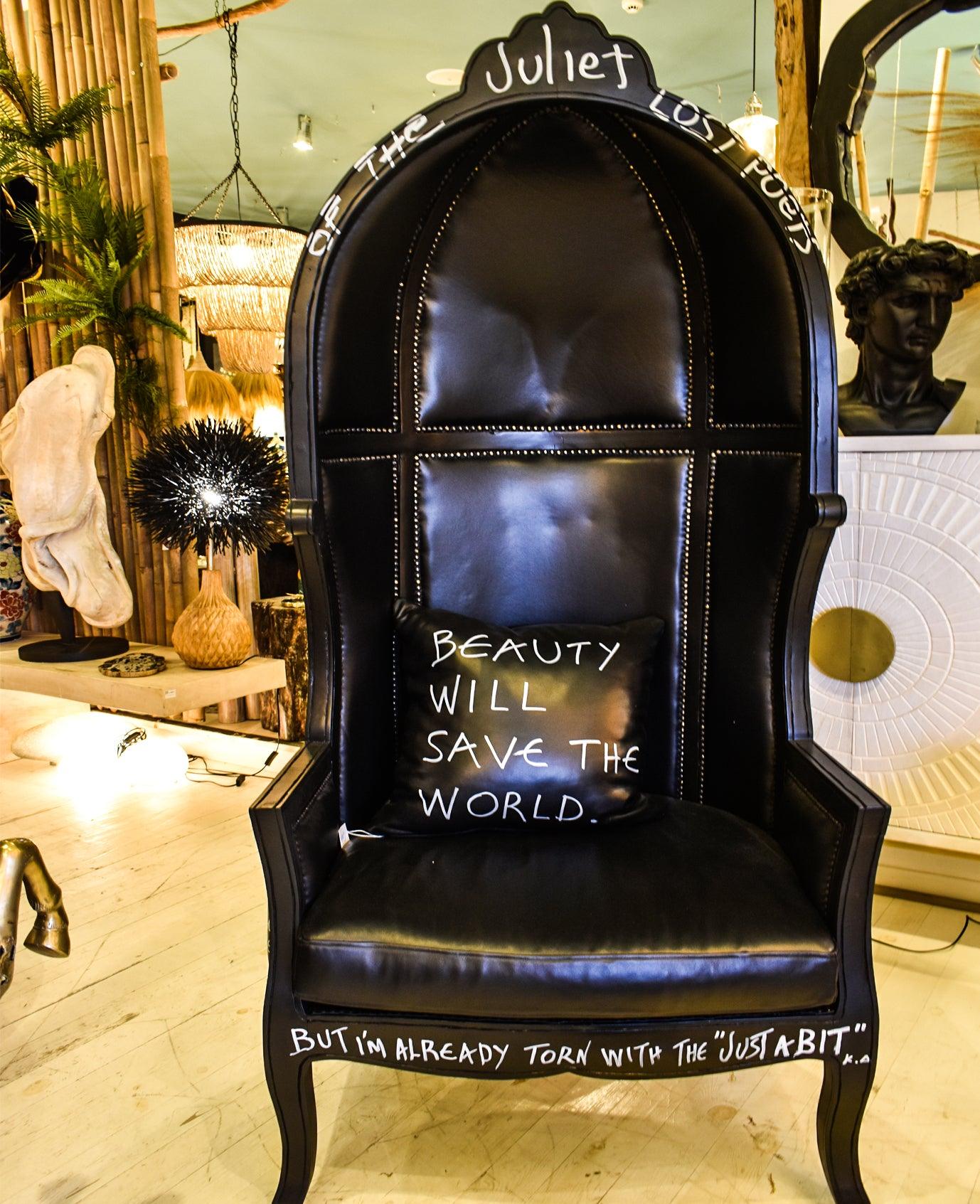 LEATHER ARMCHAIR -RELOAD- - Chora Mykonos