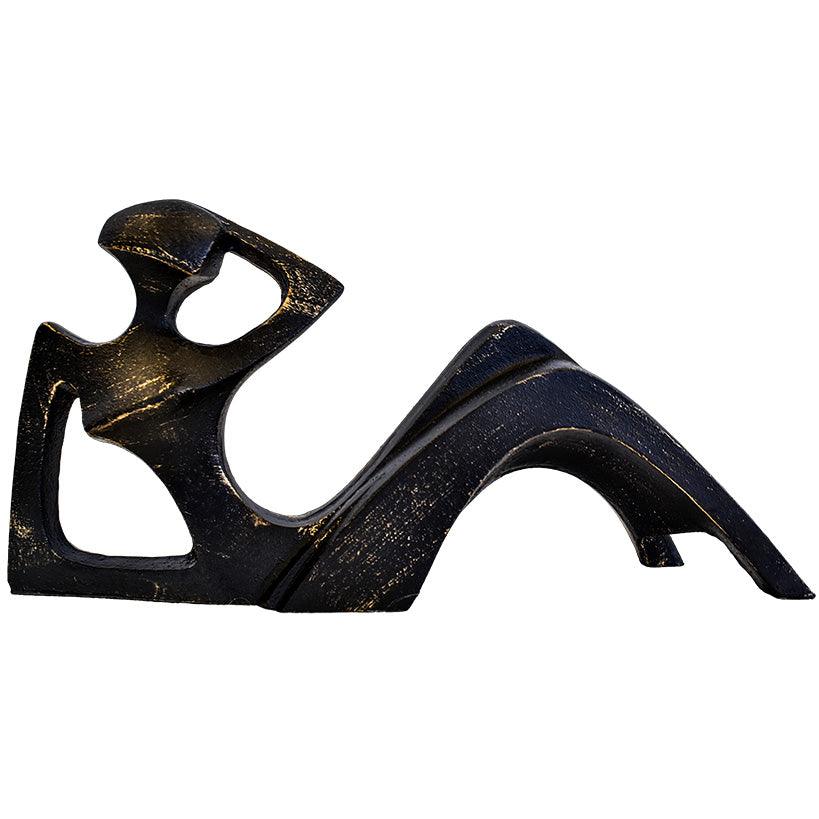 METAL LADY FIGURE - Chora Mykonos