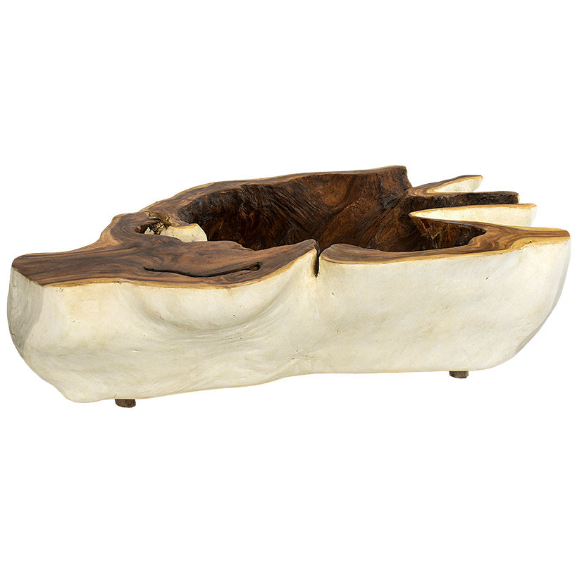 SUAR COFFEE TABLE WITH GLASS 177 X 140