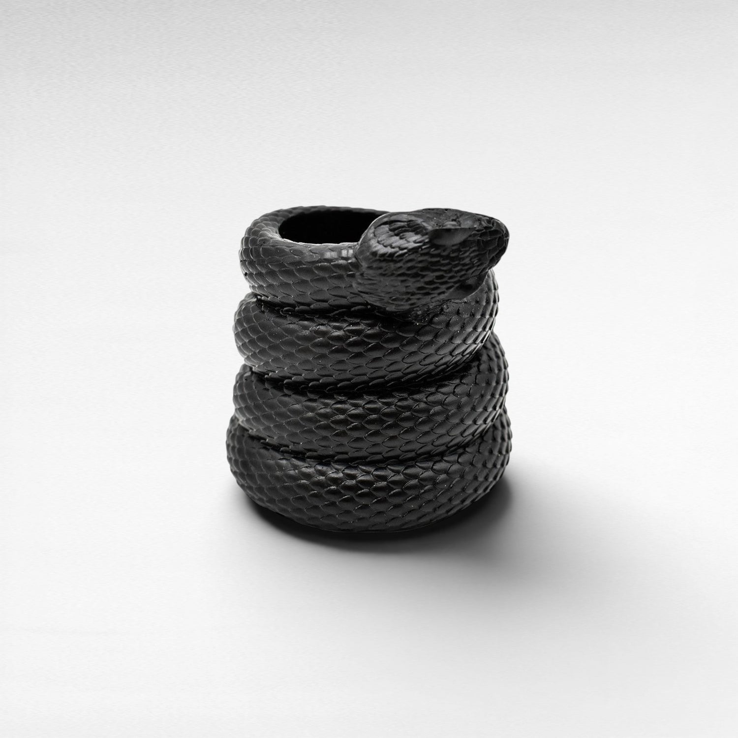CANDLE HOLDER BLACK - Chora Mykonos