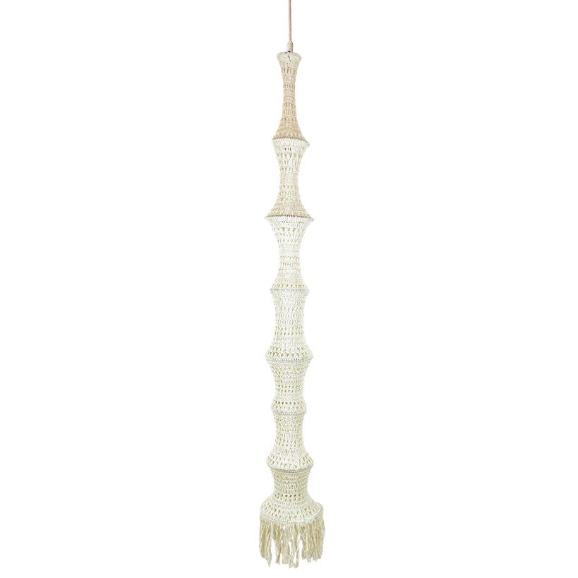 PAGODA HANGING OFF WHITE COLOR LARGE