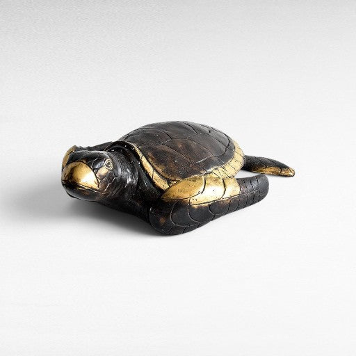Brass Turtle Decoration - Chora Barefoot Luxury Living