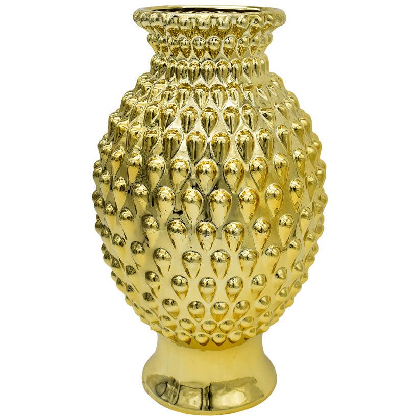 SPIKES VASE GOLD - Chora Mykonos