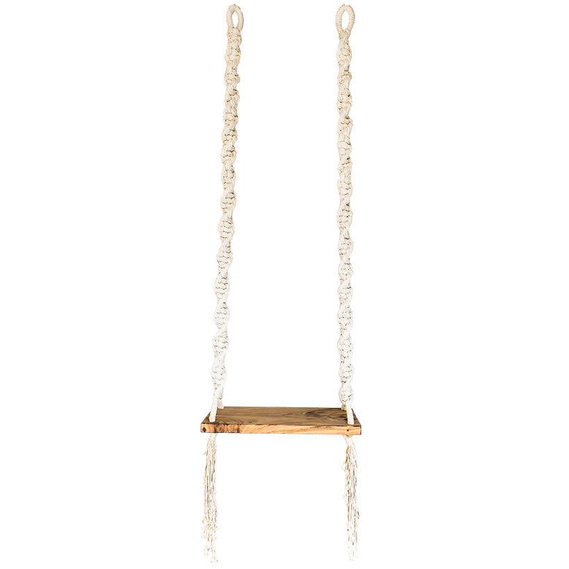 SWING NATURAL WITH OFF WHITE ROPE - Chora Barefoot Luxury Living