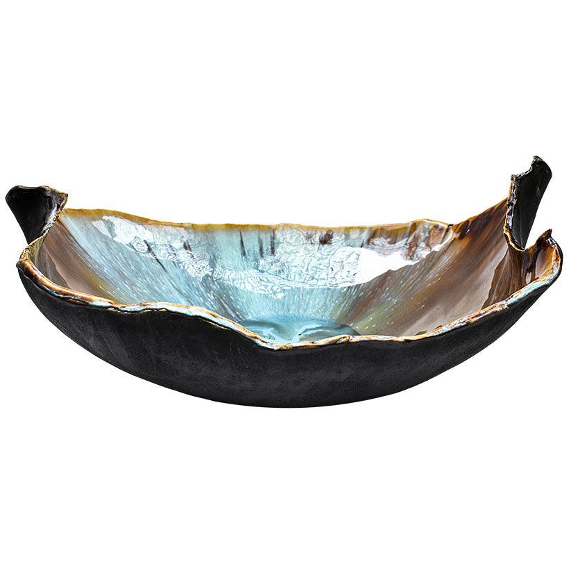 HANDMANDE PORCELAIN WAVE SHAPED - Chora Mykonos