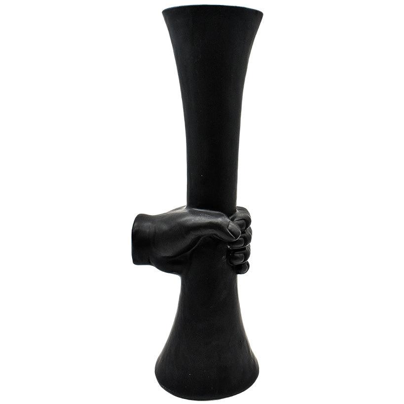VASE BLACK HOLD ME TIGHT - Chora Mykonos