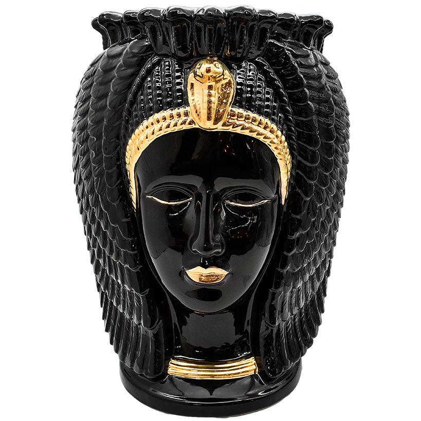 BLACK VASE AT THE NILE - Chora Mykonos