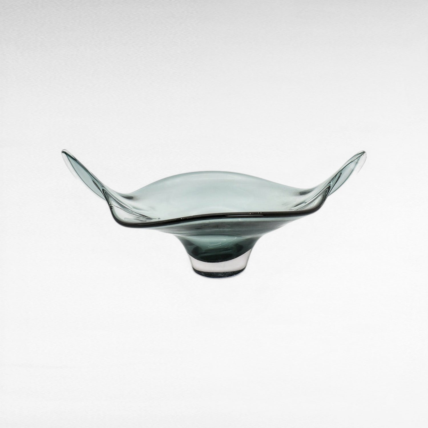 CRYSTAL DECOR BOWL - FOREST GREEN