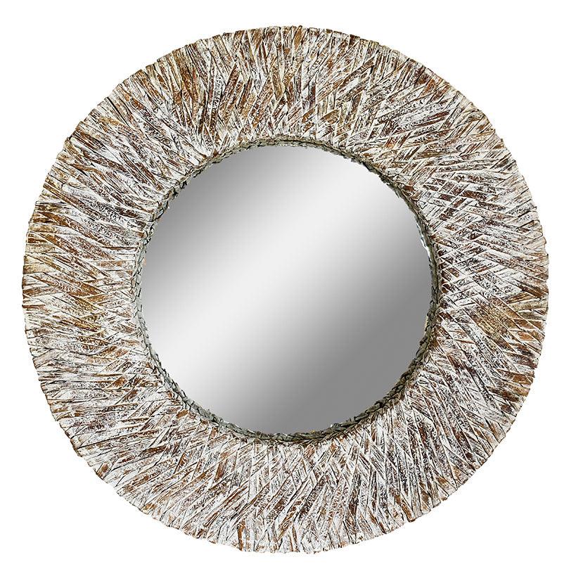 BANANA LEAF MIRROR - Chora Barefoot Luxury Living
