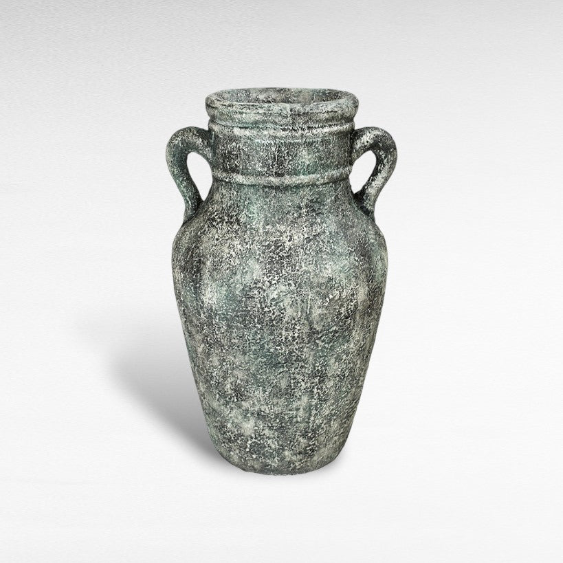 TERRACOTA ANTIQUE GREY POT W35 |D35 |H55 CM