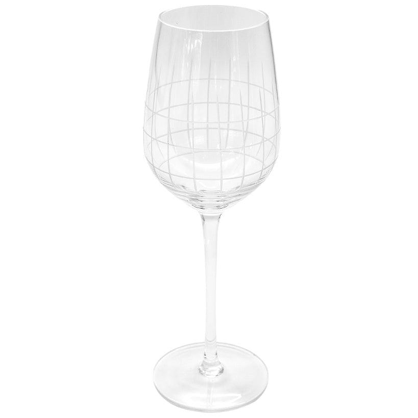 LINE & DOT WINE GLASS 500ML 10x10x26cm - Chora Mykonos