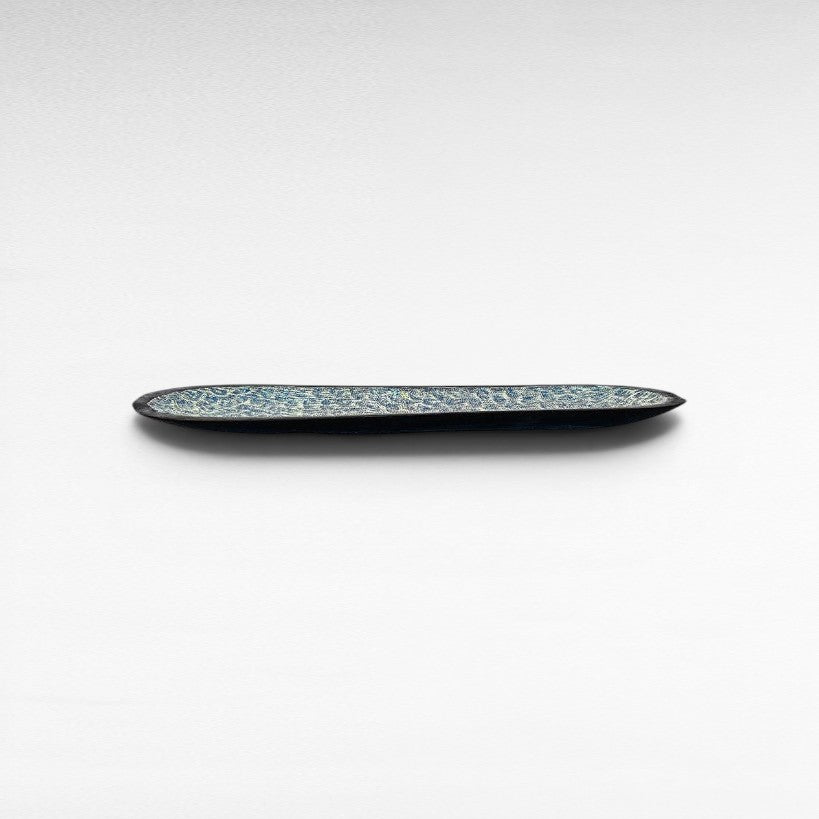 CANOE SHAPED PLATE - Chora Mykonos