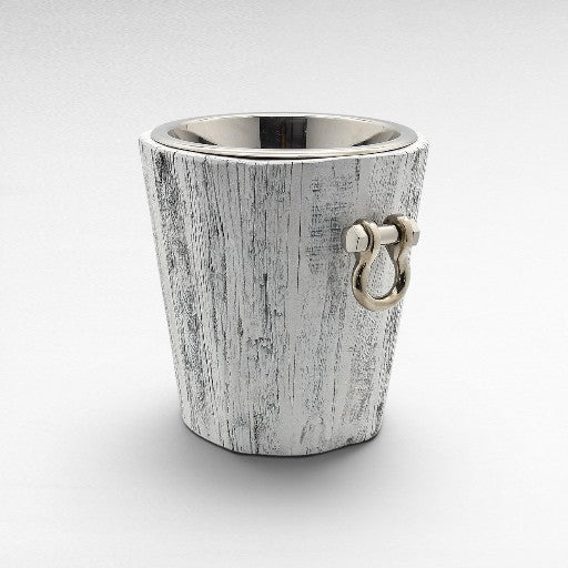 ROUGH WOOD ICE BUCKET - Chora Mykonos