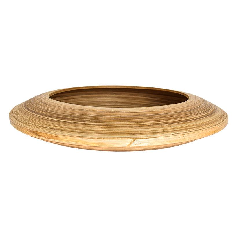 WOODEN ROUND BOWL 60 CM - Chora Barefoot Luxury Living