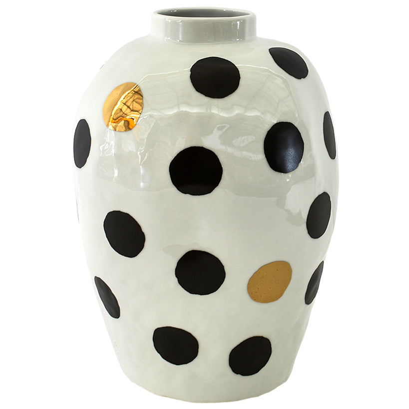POLKA DOTS MEDIUM VASE