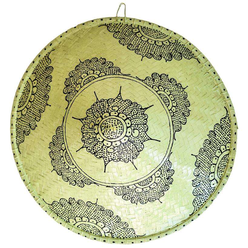 HANDPAINTED HAT - WALL DECOR - Chora Barefoot Luxury Living