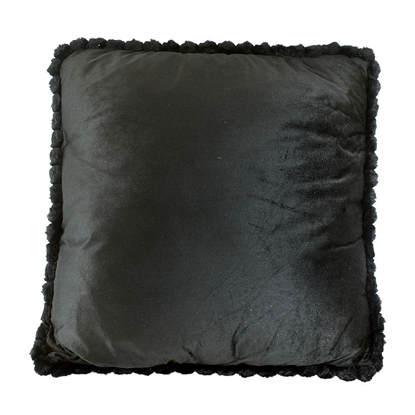 BLACK LUXURY PILLOW 58X58