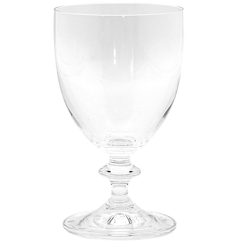 TRANSPARENT STEMMED WATER GLASS 240ml - Chora Mykonos