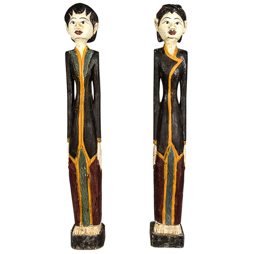 SET OF 2 STATUES