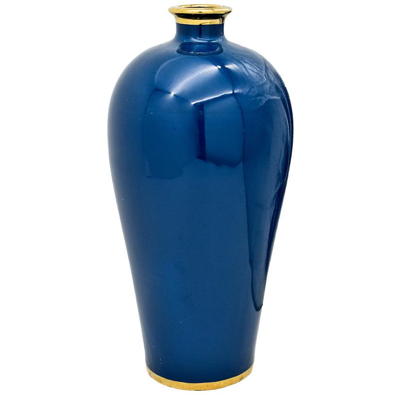 NIGHT BLUE VASE 19x40cm - Chora Mykonos