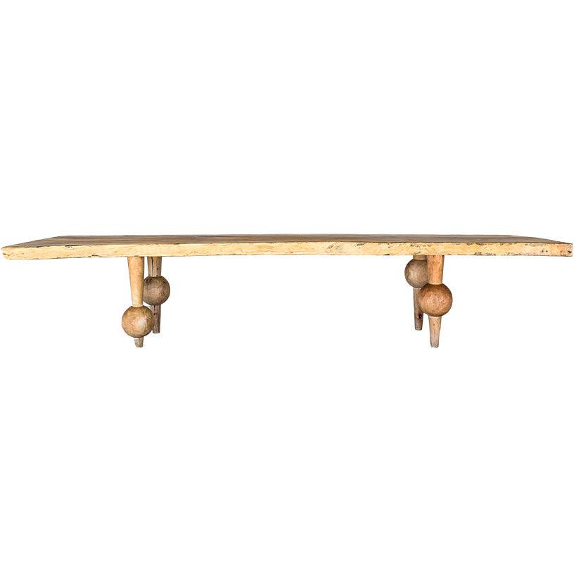 MANGO WOOD DINING TABLE - Chora Mykonos