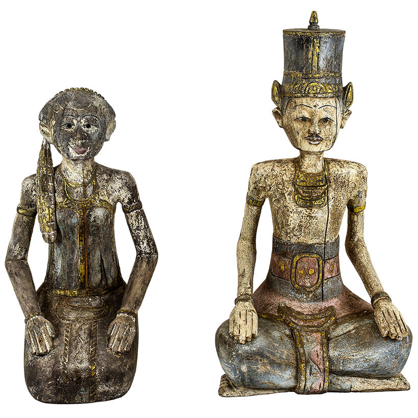 SET OF 2 STATUES