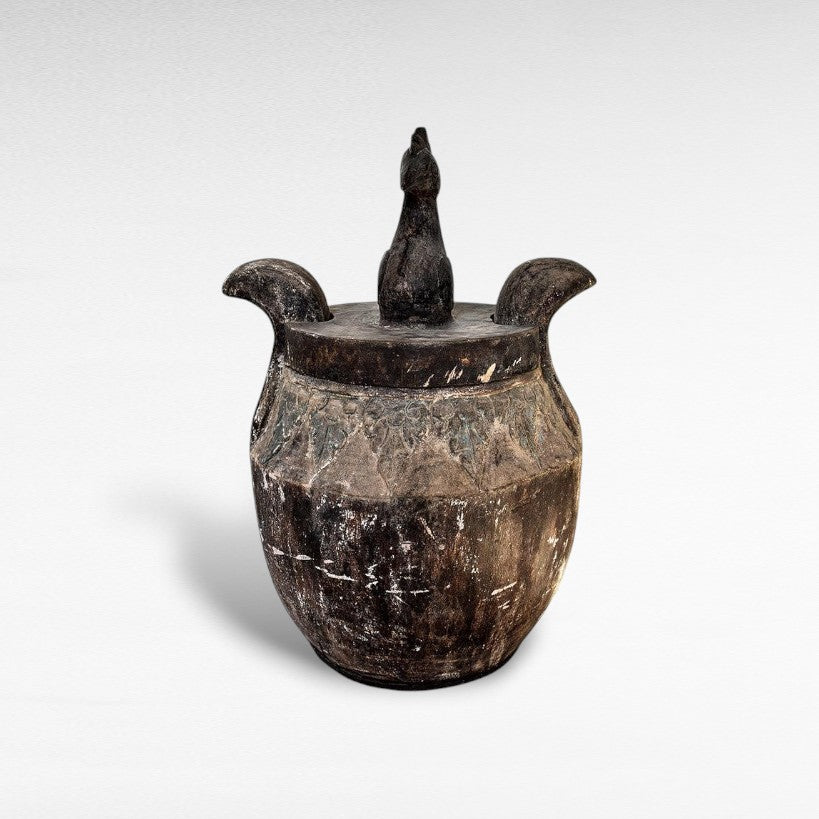 POT ANTIQUE FINISH MEDIUM - Chora Mykonos