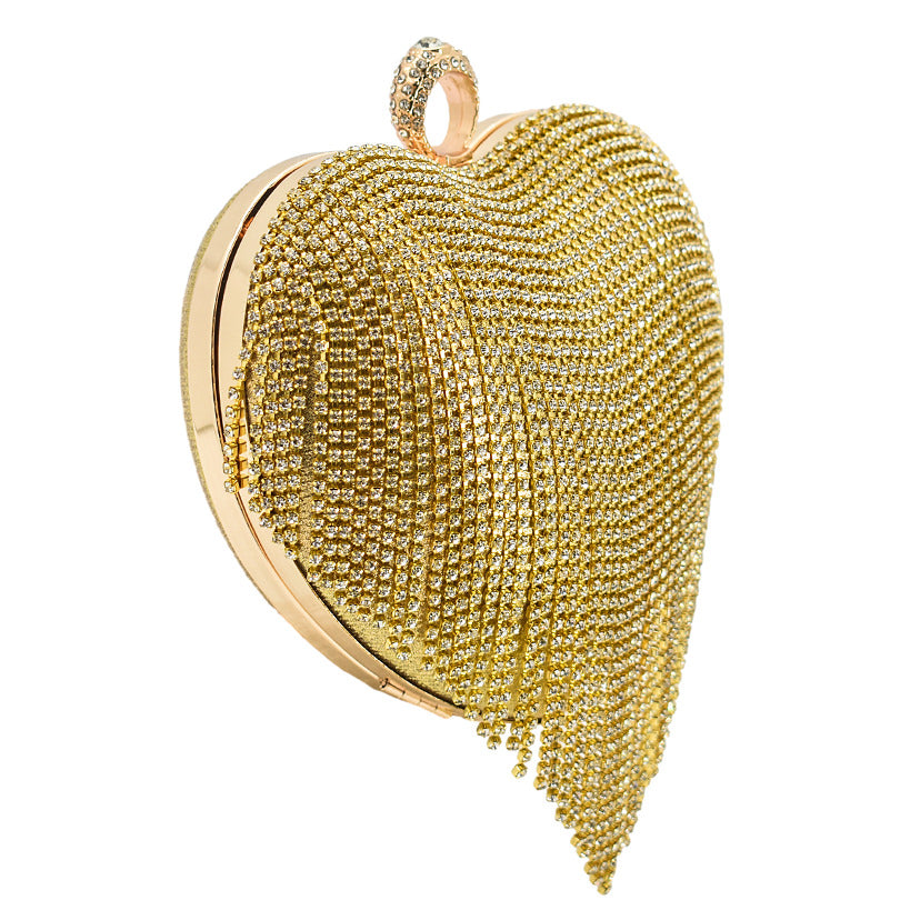 CLUTCH 12 GOLD HEART