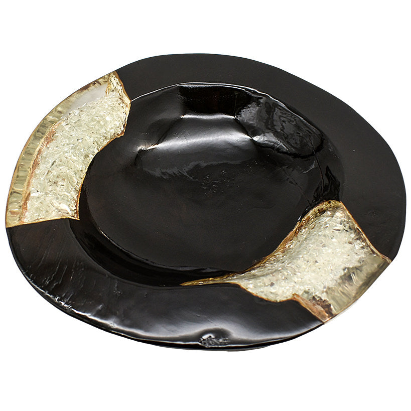 BLACK TEAK RESIN HALF TRANSPARENT 35