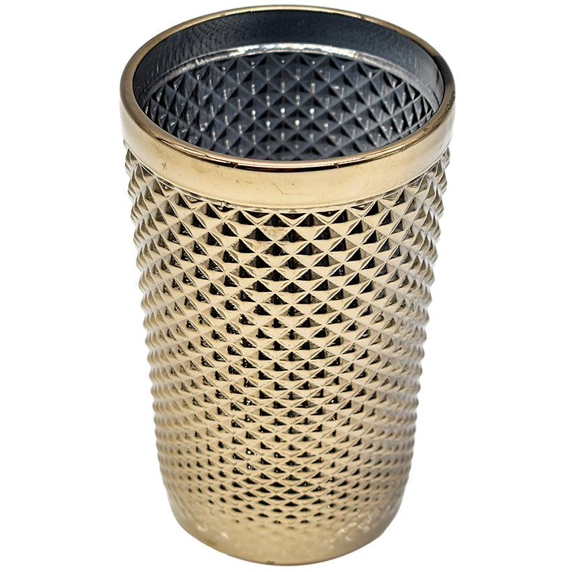 WATER GLASS METAL COLOR SET OF 6 - Chora Mykonos