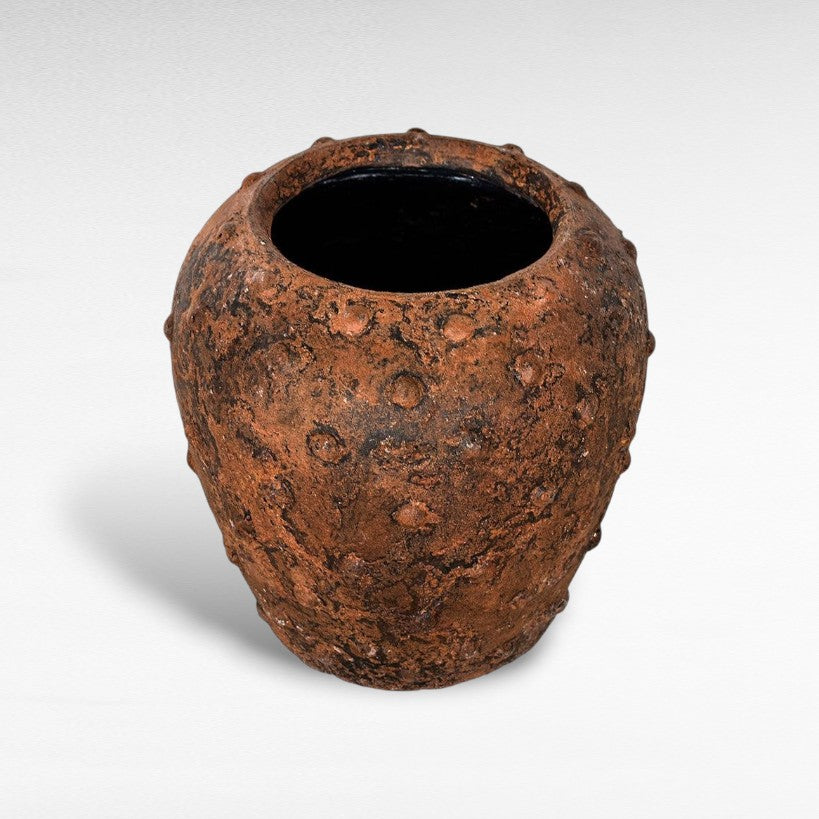 TERACOTTA POT 30CM 24x24x26cm - Chora Mykonos