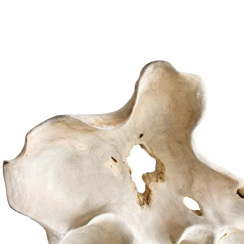 Bleached Teak Wall Decor - Chora Barefoot Luxury Living