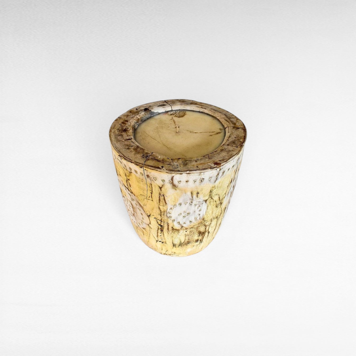 CANDLE BLEACHED - Chora Mykonos