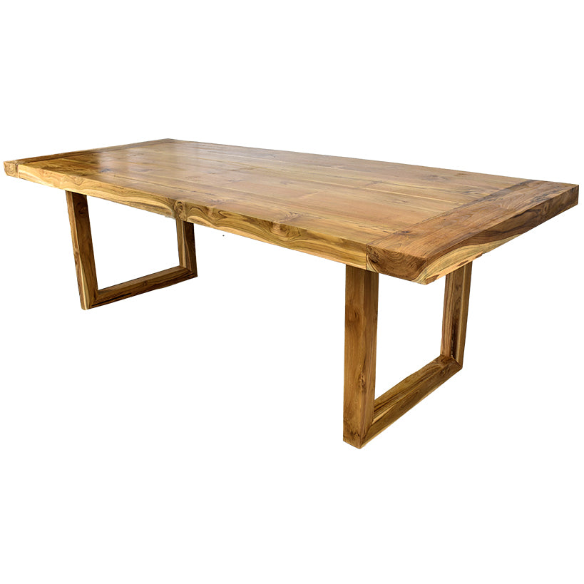 TEAK WOOD DINING TABLE 250X100