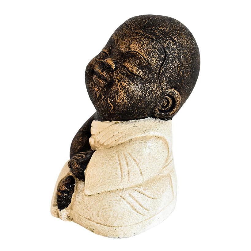 CLOSED EYES CHILD SHAOLIN H.20 CM - Chora Mykonos