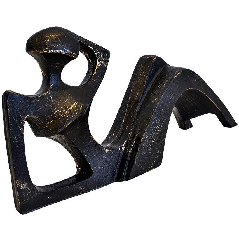 METAL LADY FIGURE - Chora Mykonos