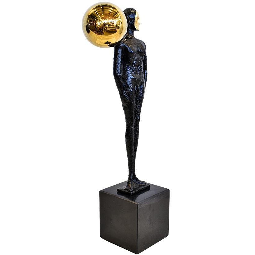 DECORATION ALUMINIUM - MARBLE FIGURE - Chora Mykonos