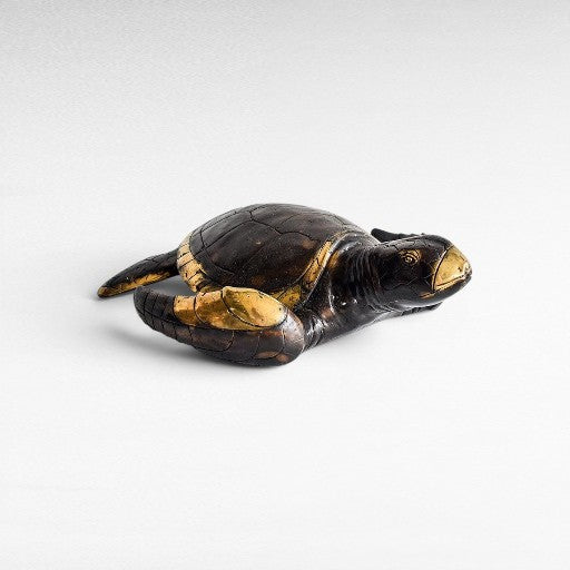 Brass Turtle Decoration - Chora Barefoot Luxury Living