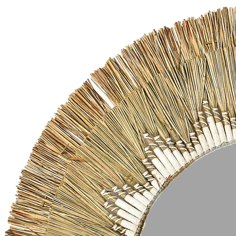 MIRROR WHITE MACRAME - Chora Mykonos