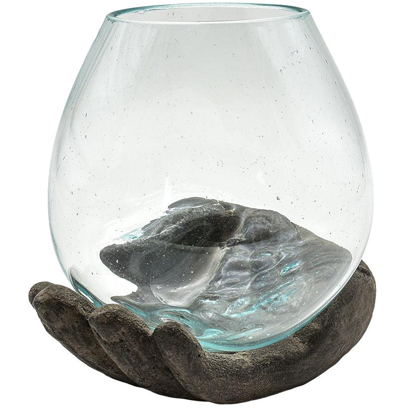 HAND WITH BLOWN GLASS - Chora Mykonos