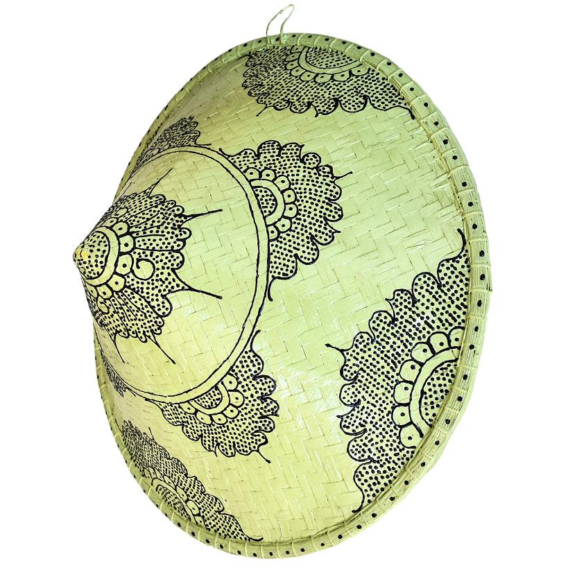 HANDPAINTED HAT - WALL DECOR - Chora Barefoot Luxury Living