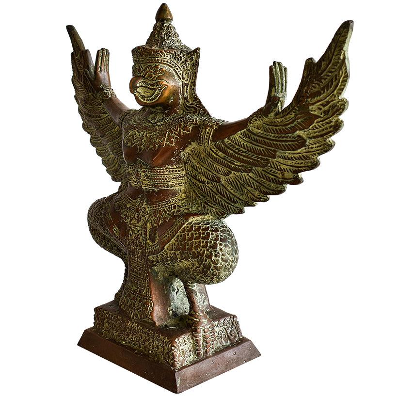 ANTIQUE GARUDA STATUE 35x11x33cm - Chora Mykonos