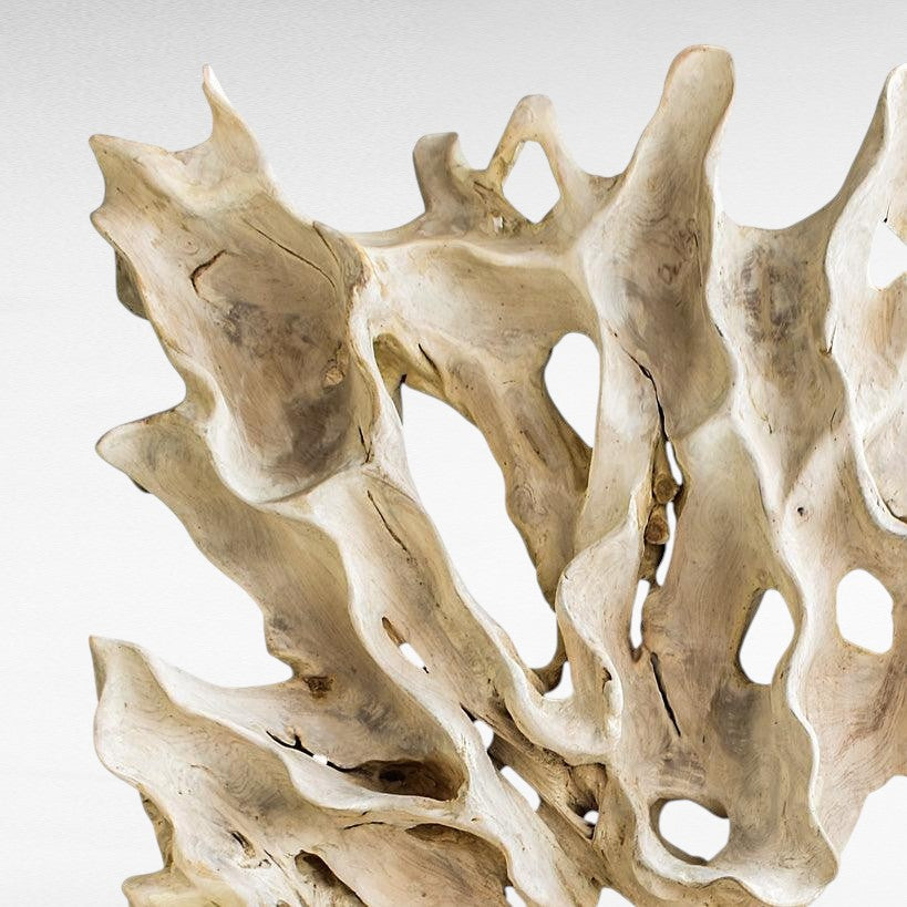 BLEACHED ROOT WALL DECOR 130x20x165cm - Chora Mykonos